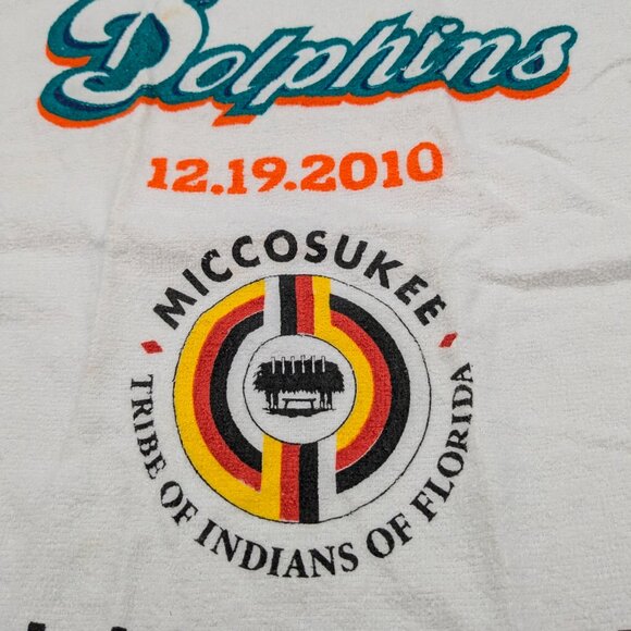 Miami Dolphins vs Buffalo Bills Game Day 12.19.2010 Rally Towel, Set of 3 - Picture 3 of 14